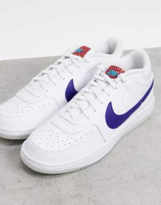 white and purple forces