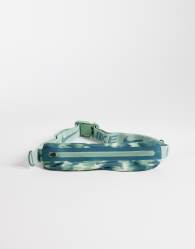 Nike slim waistpack 4.0 in blue and green