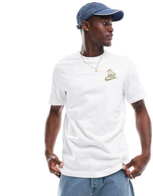 Nike Slow Your Sole graphic t-shirt in white | ASOS