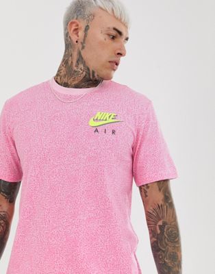 pink and yellow nike shirt