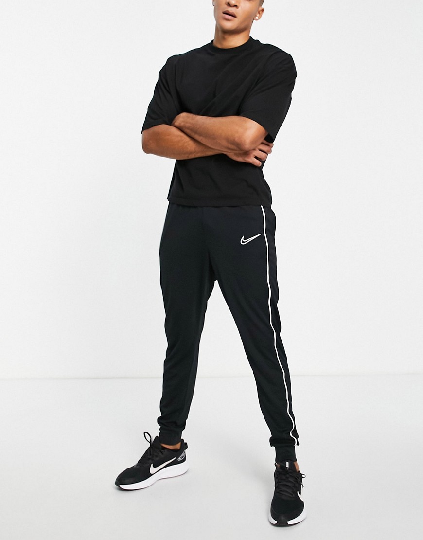 Nike Soccer Academy Dri-FIT cuffed sweatpants in black