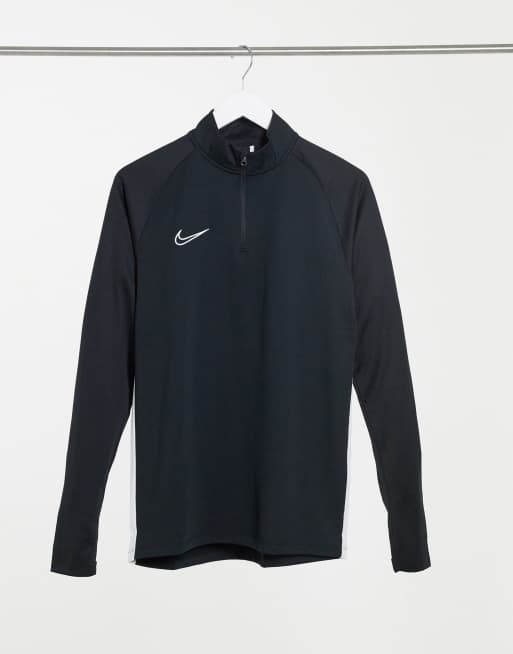 Nike Soccer academy drill top in black