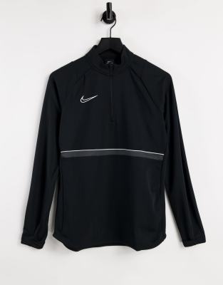 Nike Soccer Academy dry drill top in black