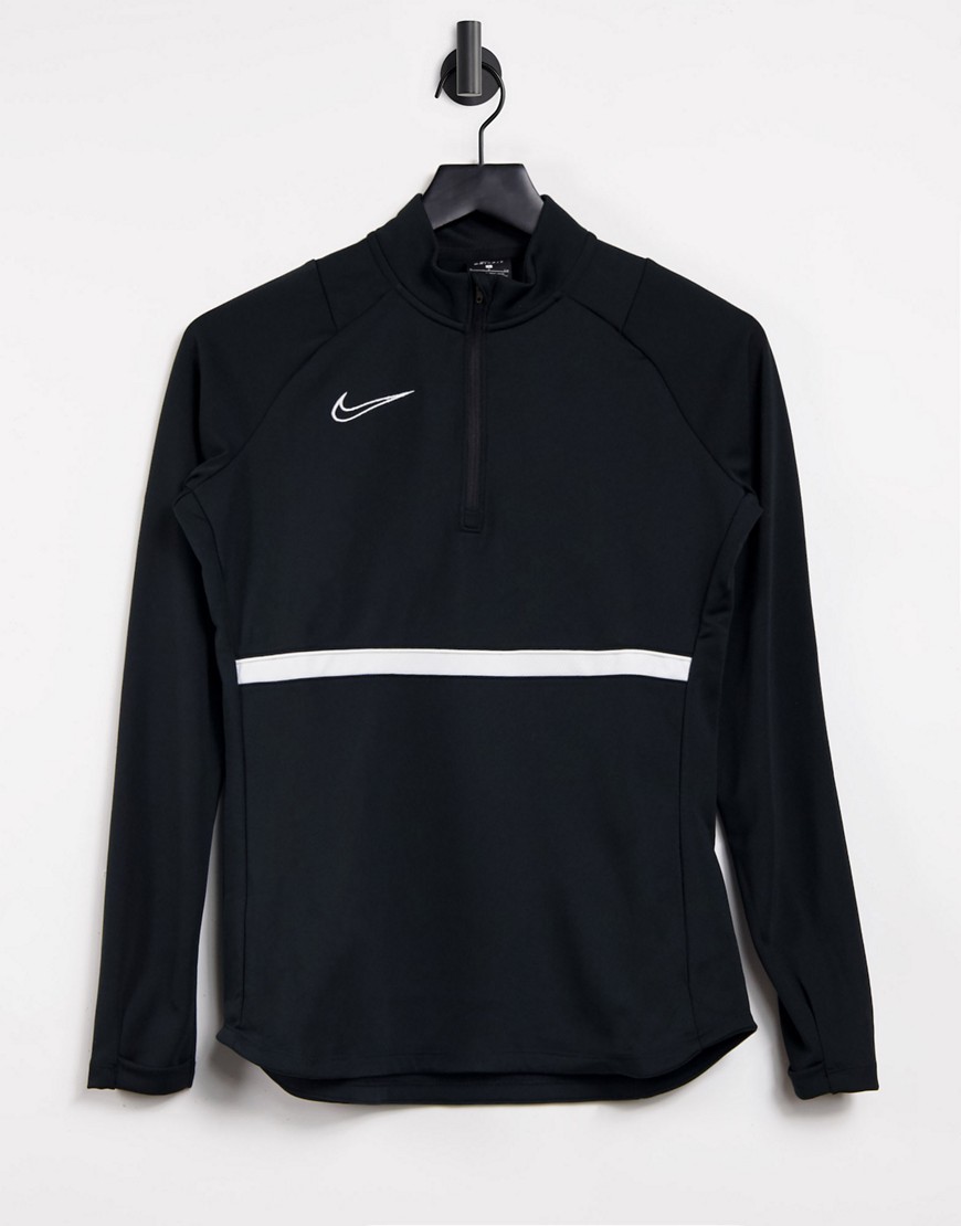 Nike Soccer Academy dry fit top in black