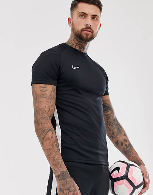 Nike Soccer academy t-shirt in black | ASOS
