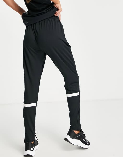 Nike Soccer Dri-FIT Academy pants in black/white