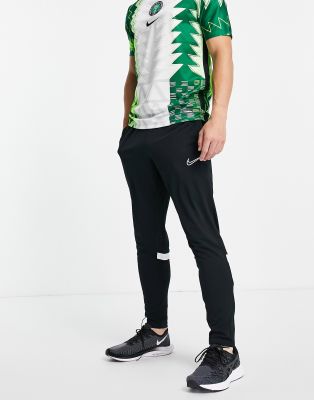 nike polyknit track pants in black