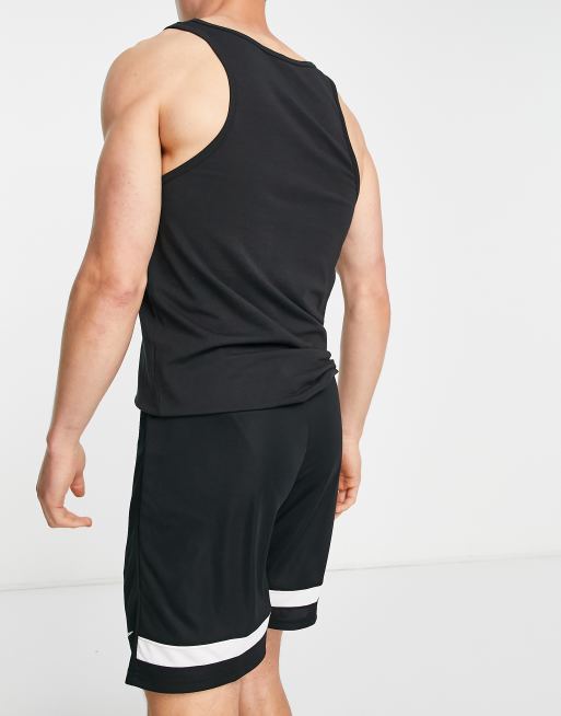 Nike Soccer Dri-FIT Academy polyknit shorts in black, 2 of 4