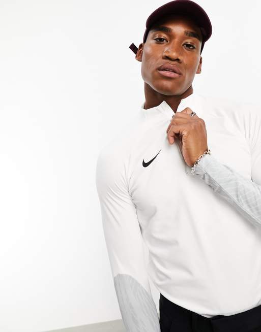 Nike Soccer Dri-FIT drill top in white