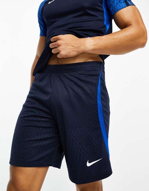 Nike navy store soccer shorts