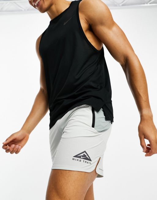 Nike Training Dri-FIT Flex 6-inch shorts in red