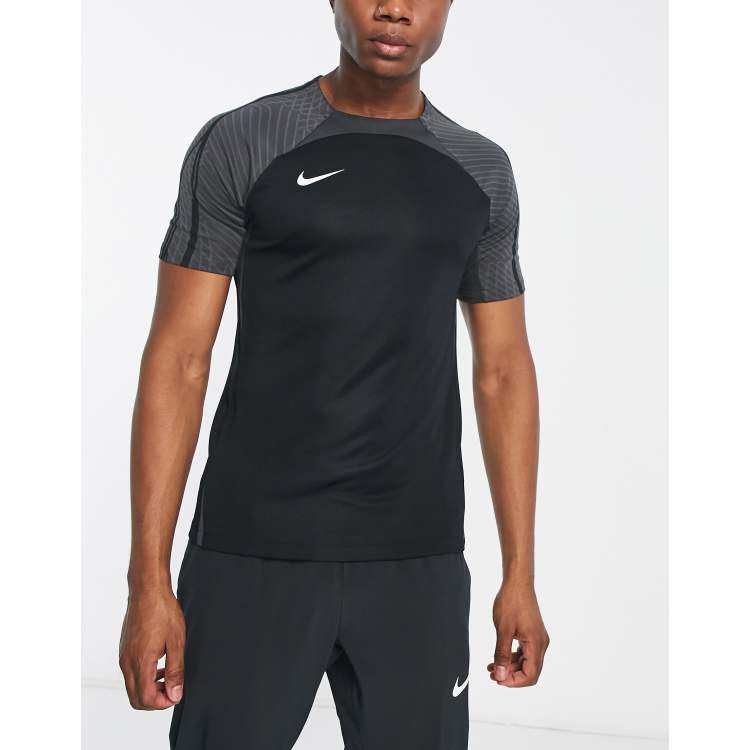 Black nike store soccer jersey