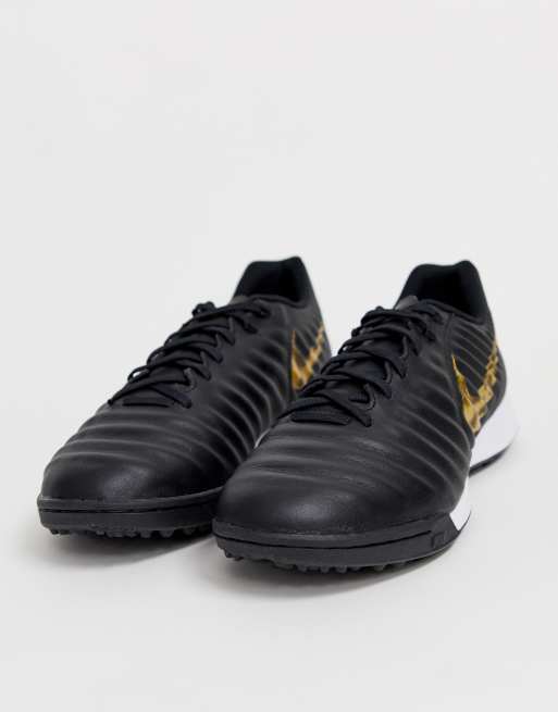 Nike Soccer legendx astro turf boots in black | ASOS