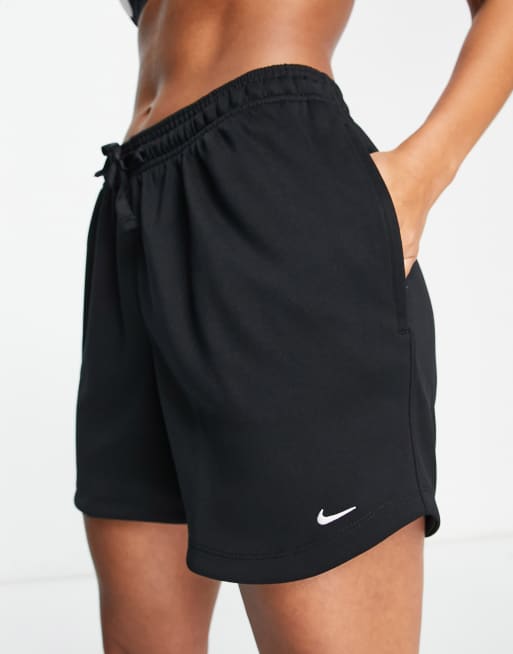 Nike womens discount soccer shorts black