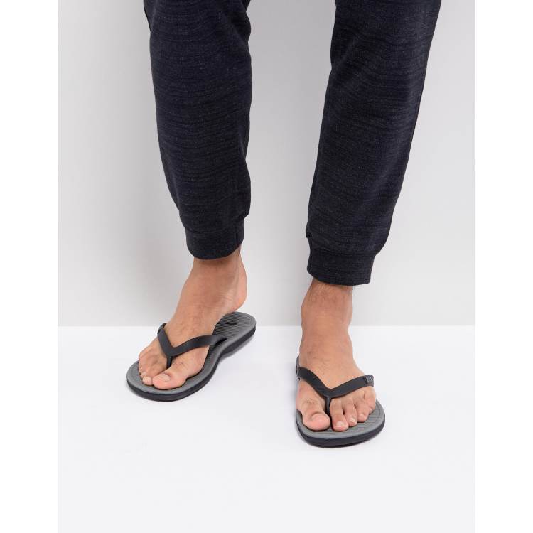 Nike Solarsoft II Flip Flops In Black 488160 090 ASOS