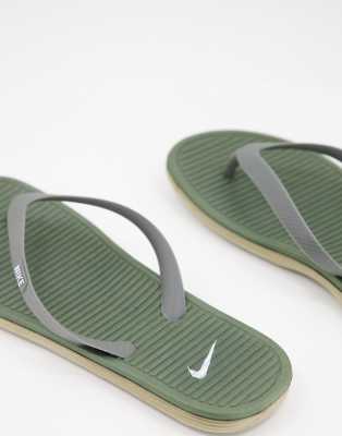 Nike Solarsoft Thong Logo Flipflops ASOS