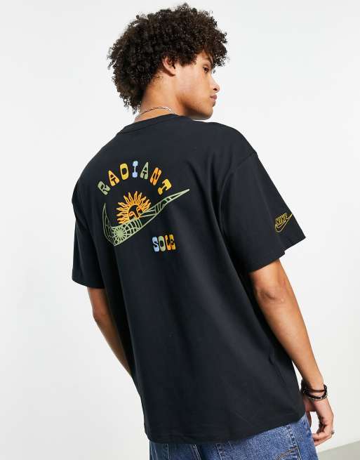 Nike - Sole Craft - T-shirt à imprimé au dos - Noir