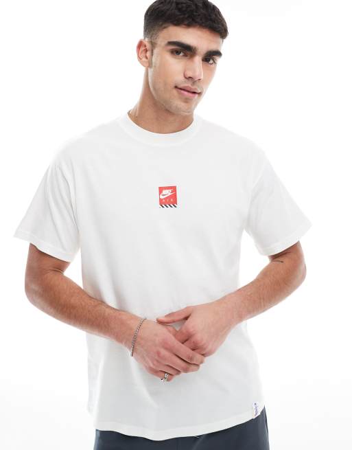 Nike Sole Food backprint T-shirt in off white | ASOS