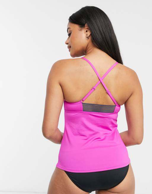 Nike crossback hot sale tankini top