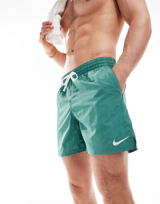 Nike - Solid Icon - Short de bain 5 pouces style volley - Vert transpacifique