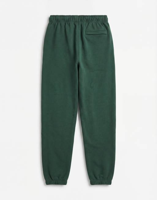 Nike Solo Fleece jogger à revers logo en vert foncé, 7 de 9