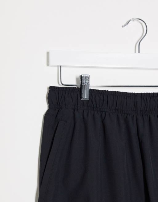 Nike — Sorte træningsshorts med kamouflage-Swoosh, 4 af 4