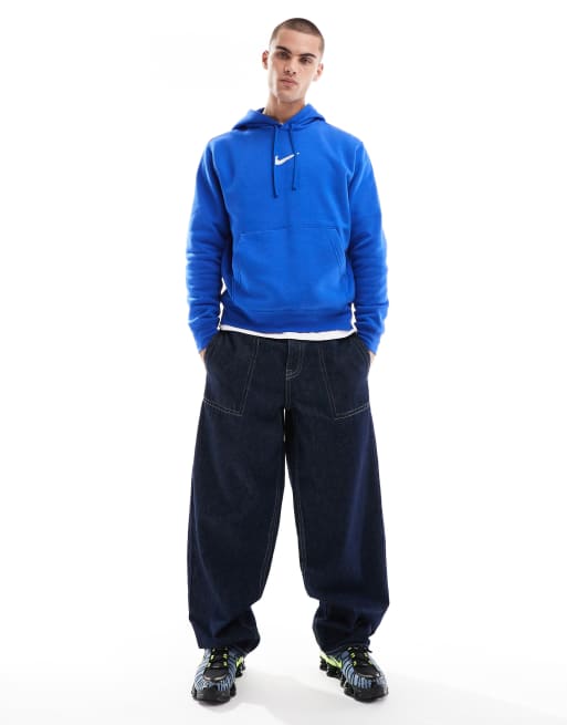 Nike space graphic hoodie in blue ASOS