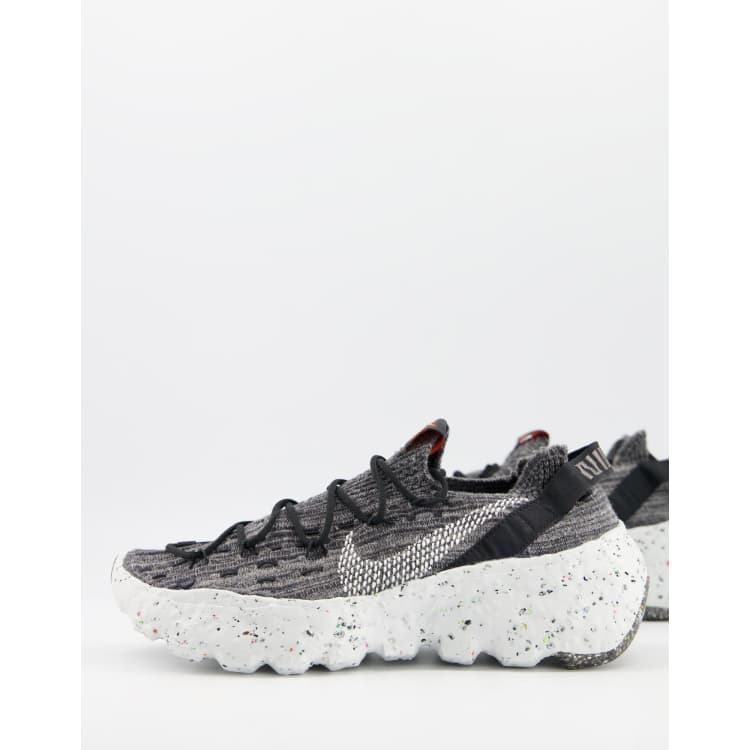 Nike Space Hippie 04 Flyknit sneakers in gray | ASOS