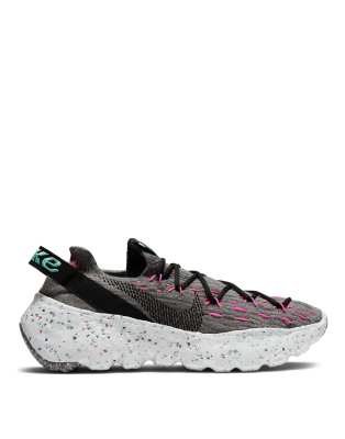 Nike Women's Space Hippie 04 Casual Sneakers From Finish Line In Grey