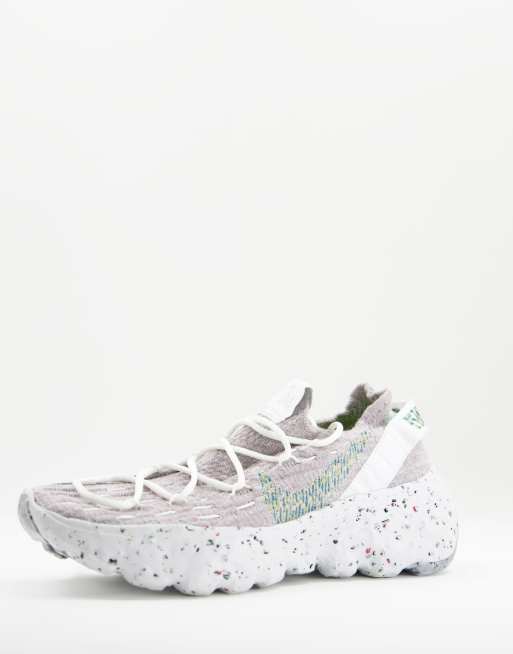 Nike Space Hippie 04 trainers in grey and neon green - GREY | ASOS