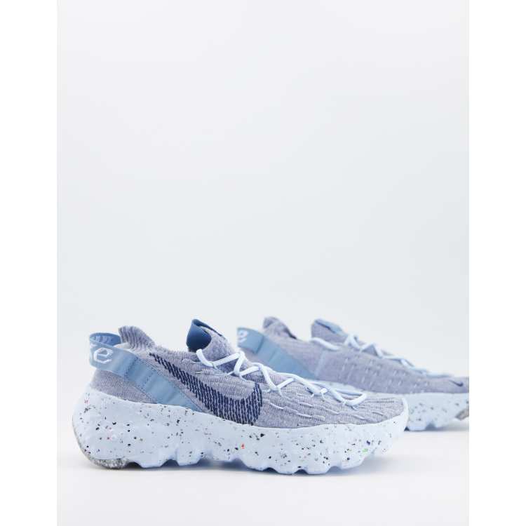 Nike Space Hippie trainers in baby blue ASOS