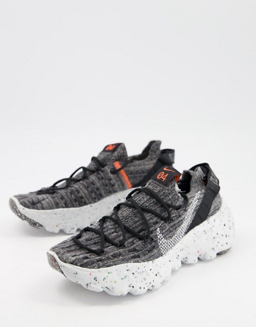 Nike Space Hippie trainers in grey