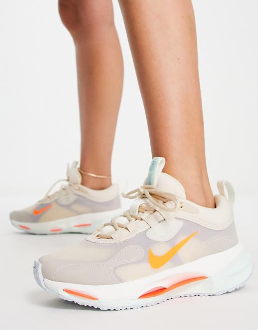 Nike Spark sneakers in beige and multi