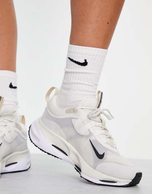 Nike Spark sneakers in phantom, dark smoke gray and white | ASOS