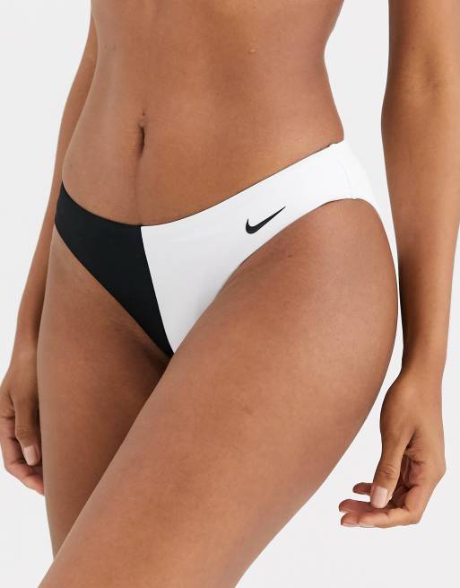 Nike black shop and white bikini