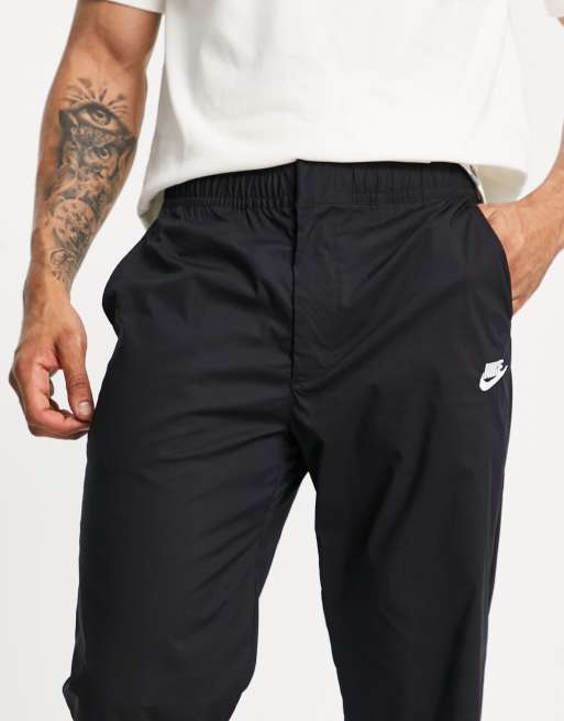 Nike Woven Straight Leg Pants Black, Men