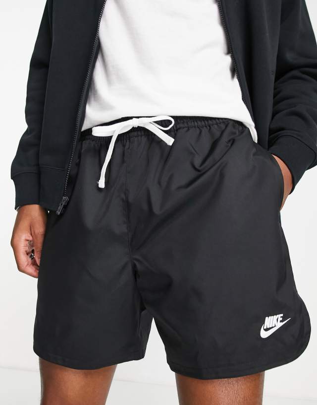 Nike Sport Essentials lined woven shorts in black