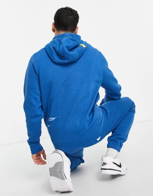 Tech Fleece Hoodie New season (Marina Blue)