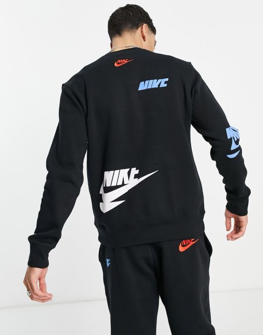 Nike essential futura store crew sweatshirt