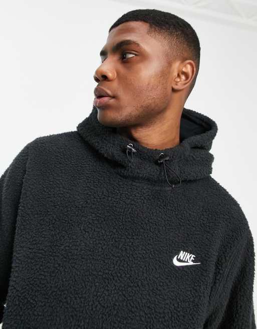 Sherpa hoodie mens nike new arrivals