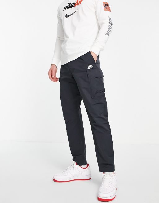 Nike Unlined Utility Cargo Pants Black - IRONSTONE/WHITE