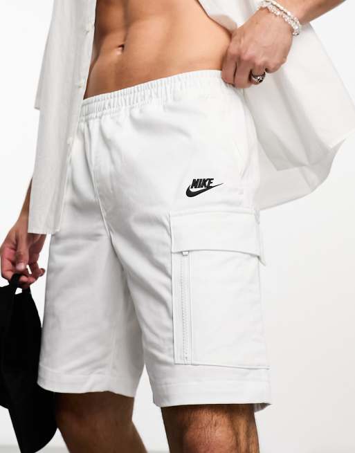 Nike cargo shorts elastic hot sale waist