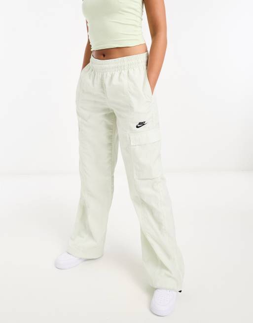 Pantaloni nike verdi store strisce bianche