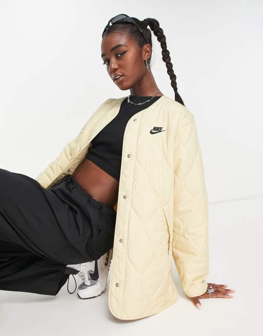 Tan on sale nike jacket