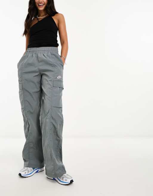 Nike Sport Utility woven skirt in gray