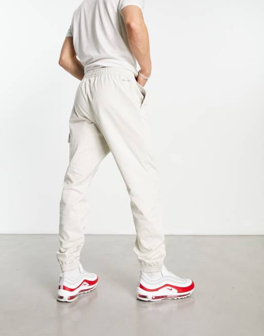 White best sale utility joggers