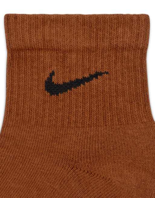 Nike - Sportkleding - Everyday Essential - Set van 6 paar sokken in meerdere kleuren, 3 van 3