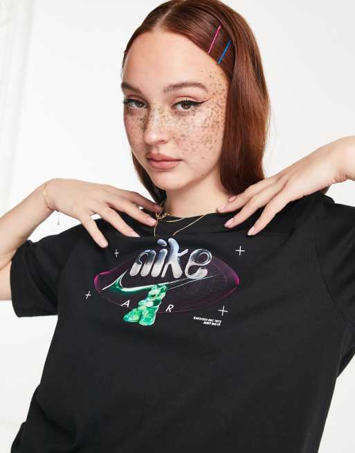 Nike Sportkleding T shirt met gummibeer in zwart ASOS