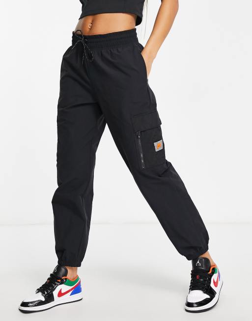 Nike Black Cargo Pants Women's Size Small Sports Tracksuit Trackie