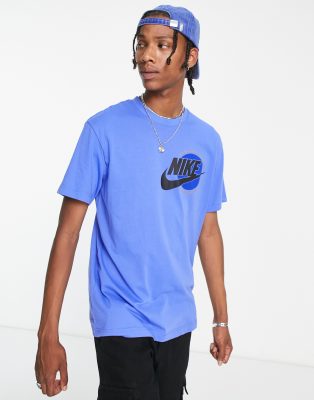 Nike Sports Utility t-shirt in  medium blue - ASOS Price Checker